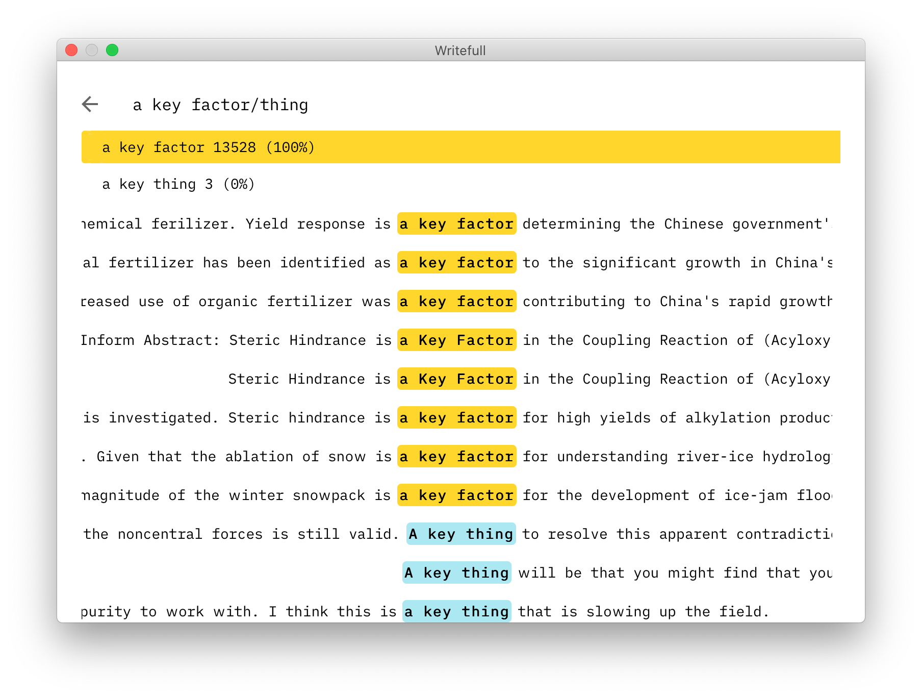 Thing Factor Finding Formal Alternatives To Informal Words